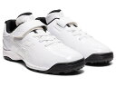アシックス asics ベ-スボ-ル シューズ(キッズ) STAR SHINE TR 2 ホワイトxホワイト(110) 21.5 1124A009