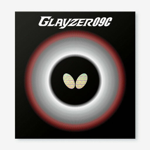 バタフライ Butterfly 卓球 ラバー グレイザー 09C レッド(006) 厚 06110 バタフライ Butterfly 卓球 ラバー グレイザー 09C レッド(006) 厚 06110