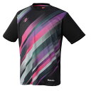 日本卓球 Nittaku 卓球 ウェア(ユニ) フリート Tシャツ ブラック(71) XO NX-2012
