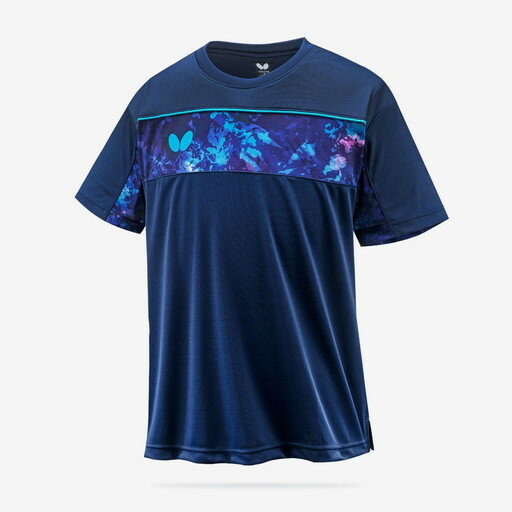 バタフライ Butterfly 卓球 ラセナ・Tシャツ ブルー(177) M 46360