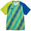 ヴィクタス VICTAS 卓球 バイアスストライプゲームシャツ　ライムグリーン　XS ライムグリーン(4200) XS 612301