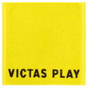 ヴィクタス VICTAS 卓球 アクセサリー バイカラーテキストロゴハンドタオル イエロー イエロー(3000) 692301