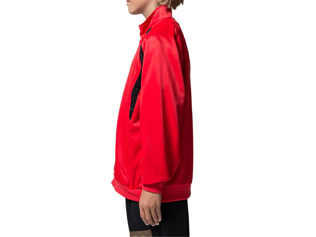 アシックス asics サツカ- ウェア(キッズ) Jr.トレーニングジャケット クラシックレッド(600) 150 2104A019 部活動 クラブ活動安売り サッカー 用品 セール
