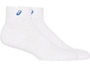 アシックス asics EQトレーニング エキップメント(ユニ) SOCKS13 ブリリアントホワイトXアシックスブルー(102) L 3033B870(4)