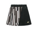 ヨネックス YONEX オールスポーツ ウィメンズスカート(インナースパッツツキ) ブラック(007) L 26107(4)