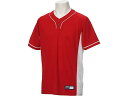 アシックス asics ベースボール BB T SHIRT レッドxホワイト(2301) XO BAD021(4)