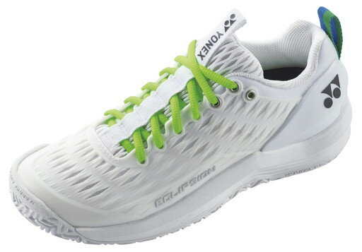 ヨネックス YONEX テニス・バドミントン インソール オーバルシューレース ライムグリーン(008) 110 AC570