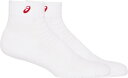 アシックス asics EQトレーニング アクセサリー(ユニ) SOCKS13 BRILLIANT WHITE/CLASSIC RED(103) XS 3033B870(4)
