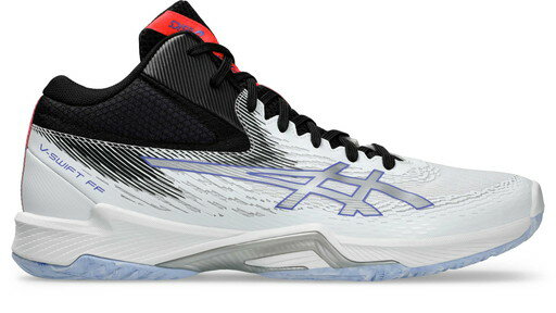 アシックス asics バレーボール シューズ(ユニ) V−SWIFT FF MT 4 WHITE/PURE SILVER(100) 29.5 1053A064 アシックス asics バレーボール シューズ(ユニ) V−SWIFT FF MT 4 WHITE/PURE SILVER(100) 29.5 1053A064
