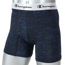チャンピオン CHAMPION CHAMPION UNDERWEAR-MEN’S アンダーウェア(メンズ) ストレッチジャージボクサー ヘザーネイビー(379)...