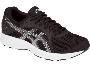 アシックス asics ランニング シューズ（レディース） JOLT 2 BLACK/WHITE(002) 22.5 1012A188 運動靴 ウォーキング 通学 通勤 部活動　クラブ活動