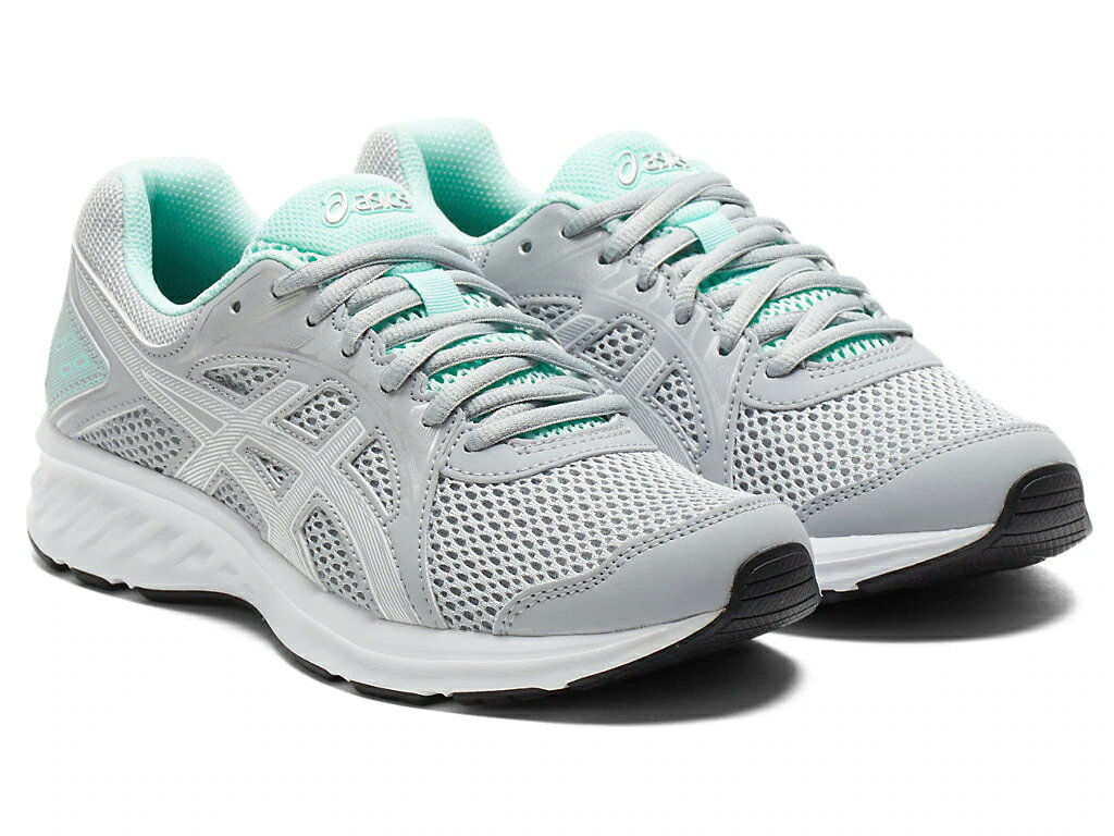 アシックス asics ランニング シューズ（レディース） JOLT 2 PIEDMONT GREY/WHITE(023) 24.0 1012A188 運動靴 ウォーキング 通学 通勤 部活動　クラブ活動