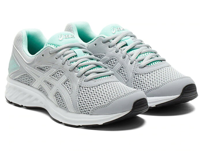 アシックス asics ランニング シューズ（レディース） JOLT 2 PIEDMONT GREY/WHITE(023) 25.0 1012A188 運動靴 ウォーキング 通学 通勤 部活動　クラブ活動