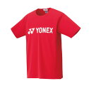 【メール便発送品】ヨネックス YONEX テニス・バドミントン ウエア(ユニ) ユニドライTシャツ サンセットレッド(496) SS 16501 部活動 クラブ...