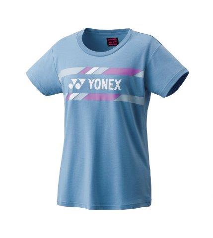 【メール便発送品】ヨネックス YONEX テニス・バドミントン ウエア（ウィメンズ） ウィメンズTシャツ ミストブルー(406) O 16513 部活動　クラブ活動
