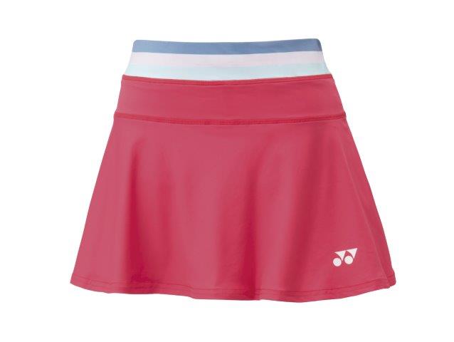 【メール便発送品】ヨネックス YONEX テニス・バドミントン ウエア（ウィメンズ） ウィメンズスカート コーラルレッド(475) M 26067 部活動　クラブ活動