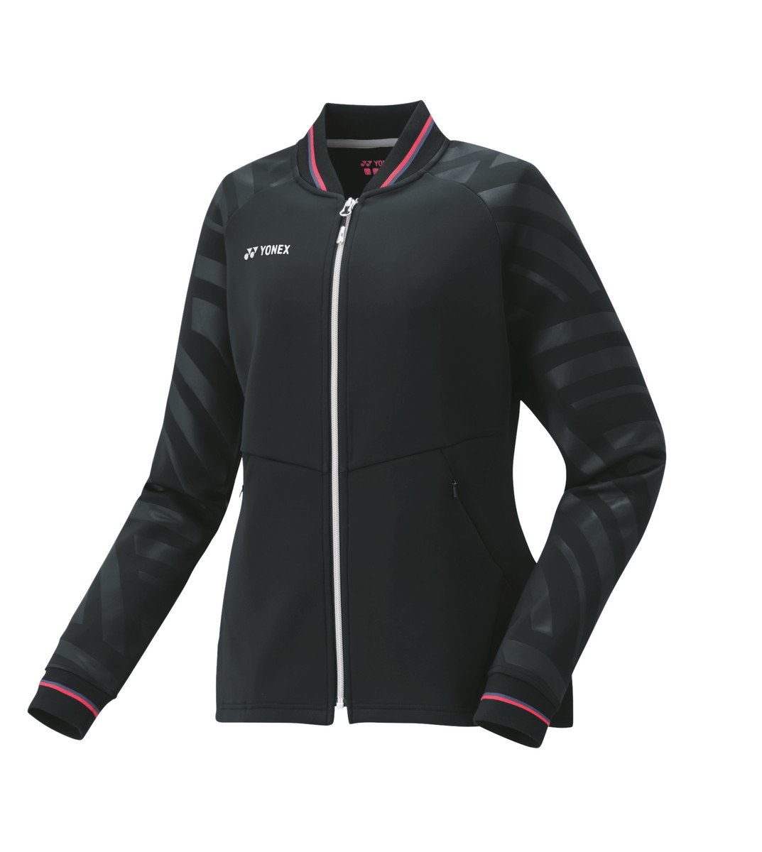 【メール便発送品】ヨネックス YONEX テニス・バドミントン ウエア（ウィメンズ） ウィメンズニットウォームアップシャツ ブラック(007) O 57050 部活動　クラブ活動