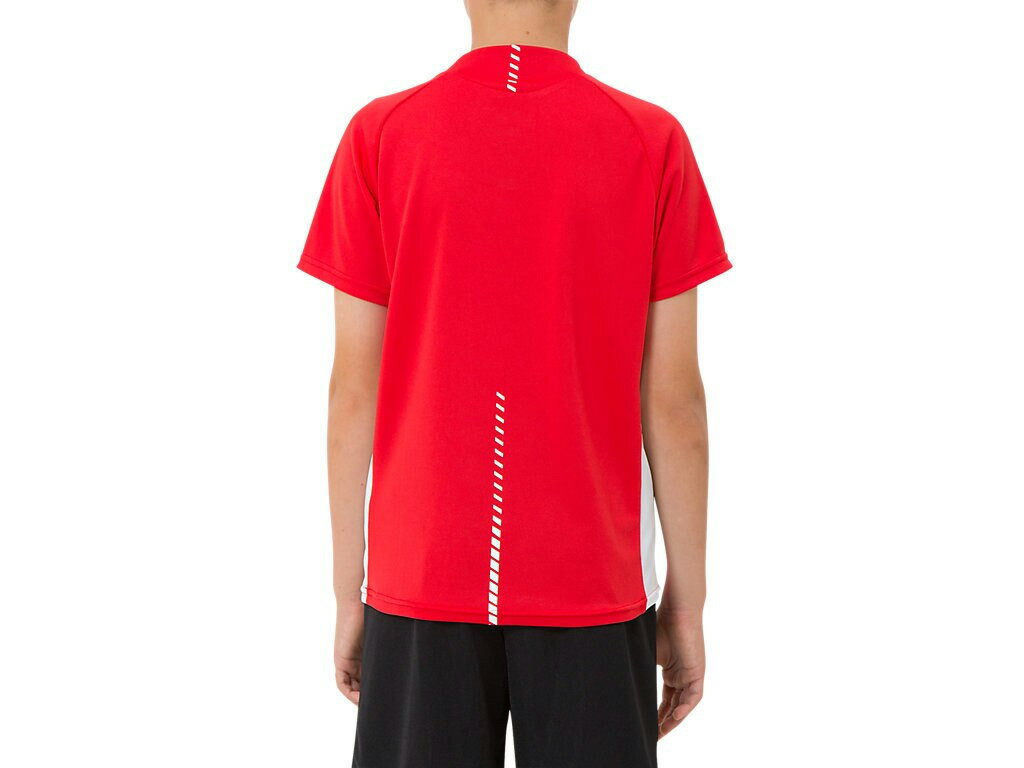 アシックス asics サツカ- ウェア(キッズ) ジュニア ゲームシャツ クラシックレッド(600) 130 2104A002 部活動 クラブ活動通販 サッカー 用品 セール