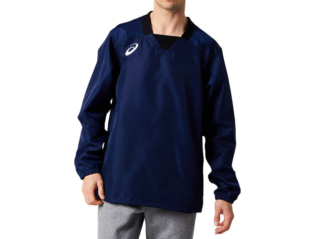 アシックス asics ラグビ- ウェア（メンズ） ピステトップ ピーコート(400) L 2111A459 部活動　クラブ活動