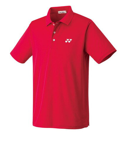 【メール便発送品】ヨネックス YONEX テニス・バドミントン ウエア（ユニ） ポロシャツ　スタンダードサイズ　ユニセックス クリスタルレッド(688) XO 10300 部活動　クラブ活動