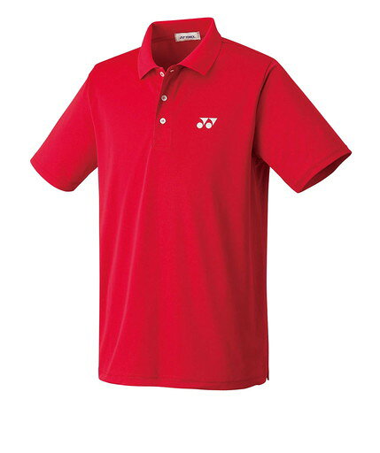 ヨネックス YONEX テニス・バドミントン ウェア（ジュニア） ジュニアポロシャツ クリスタルレッド(688) J140 10300J 部活動　クラブ活動