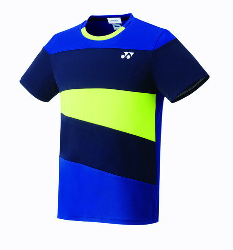 【メール便発送品】ヨネックス YONEX テニス・バドミントン ウエア（ユニ） ユニゲームシャツ（フィットスタイル） ミッドナイトネイビー(472) XO 10314 部活動　クラブ活動