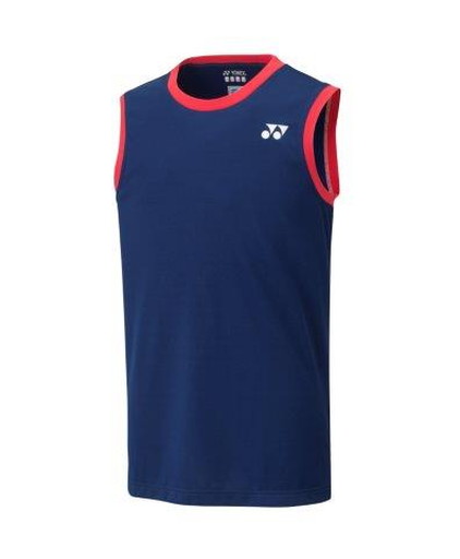 【メール便発送品】ヨネックス YONEX テニス・バドミントン ウエア（メンズ） 75THメンズゲームシャツ ミッドナイト(170) M 10436A 部活動　クラブ活動