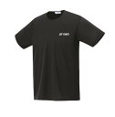 ヨネックス YONEX テニス・バドミントン ウエア（ユニ） ユニドライTシャツ ブラック(007) S 16500 部活動　クラブ活動