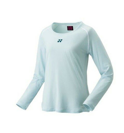 【メール便発送品】ヨネックス YONEX テニス・バドミントン ウエア（ウィメンズ） ウィメンズロングスリーブTシャツ クリスタルブルー(049) XO 16510 部活動　クラブ活動