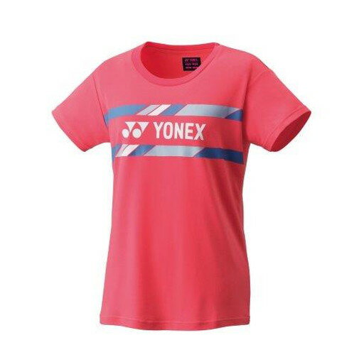 【メール便発送品】ヨネックス YONEX テニス・バドミントン ウエア（ウィメンズ） ウィメンズTシャツ コーラルレッド(475) S 16513 部活動　クラブ活動