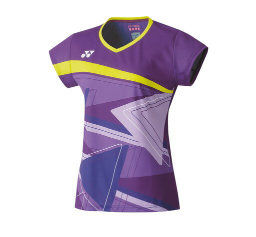 【メール便発送品】ヨネックス YONEX テニス・バドミントン ウエア（ウィメンズ） ウィメンズゲームシャツ バイオレット(044) XO 20521 部活動　クラブ活動