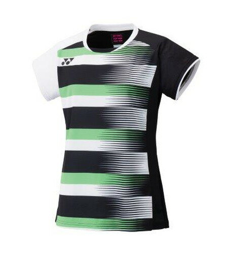 【メール便発送品】ヨネックス YONEX テニス・バドミントン ウエア（ウィメンズ） ウィメンズゲームシャツ ブラック(007) O 20590 部活動　クラブ活動