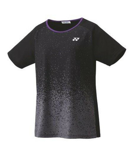 【メール便発送品】ヨネックス YONEX テニス・バドミントン ウエア（ウィメンズ） ウィメンズゲームシャツ ブラック(007) XO 20606 部活動　クラブ活動