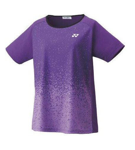 【メール便発送品】ヨネックス YONEX テニス・バドミントン ウエア（ウィメンズ） ウィメンズゲームシャツ パープル(039) M 20606 部活動　クラブ活動