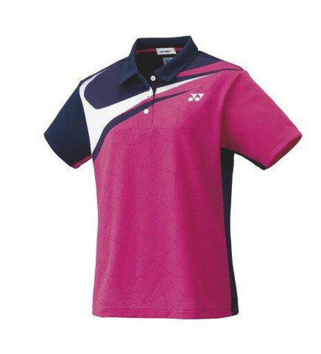 【メール便発送品】ヨネックス YONEX テニス・バドミントン ウエア（ウィメンズ） ウィメンズゲームシャツ ベリーピンク(654) M 20608 部活動　クラブ活動
