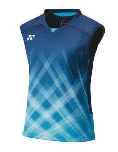 【メール便発送品】ヨネックス YONEX テニス・バドミントン ウエア（ウィメンズ） ウィメンズゲームシャツ（ノースリーブ） ナイトスカイ(609) S 20612 部活動　クラブ活動