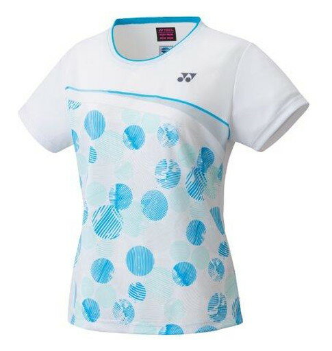 【メール便発送品】ヨネックス YONEX テニス・バドミントン ウエア（ウィメンズ） ウィメンズゲームシャツ ホワイト(011) XO 20620 部活動　クラブ活動