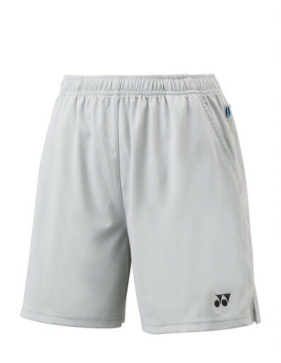 【メール便発送品】ヨネックス YONEX テニス・バドミントン ウエア（ウィメンズ） レディースニットストレッチハーフパンツ アイスグレー(326) S 25008 部活動　クラブ活動