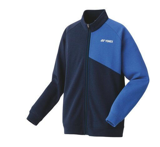 ヨネックス YONEX テニス・バドミントン ウェア（ジュニア） ジュニアニットウォームアップシャツ ネイビーブルー(019) J140 50087J 部活動　クラブ活動
