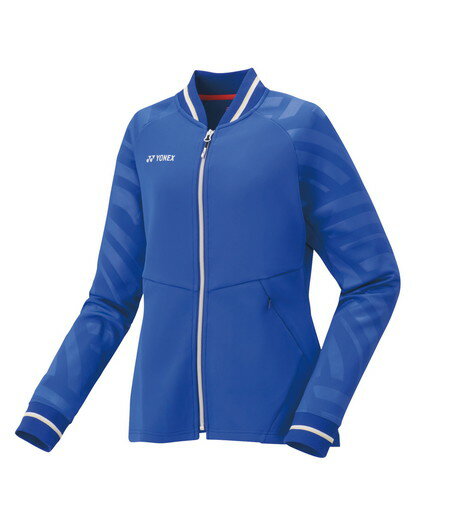 【メール便発送品】ヨネックス YONEX テニス・バドミントン ウエア（ウィメンズ） ウィメンズニットウォームアップシャツ ダークブルー(112) M 57050 部活動　クラブ活動