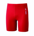 【メール便発送品】ヨネックス YONEX テニス・バドミントン ウエア(ユニ) ユニハーフスパッツ レッド(001) XO STBF2015 部活動 クラブ活動
