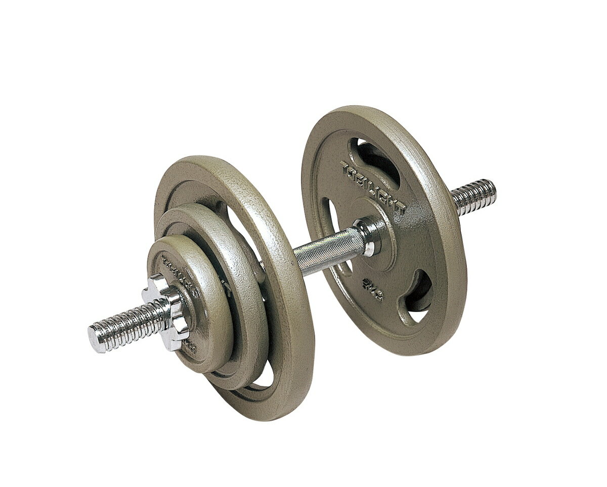 【直送】トーエイライト TOEI LIGHT スポーツ・アウトドア ダンベル20kgセット H9275 学校用具 体育器具 用品 運動会 部活動　クラブ活動 （沖縄・離島・北海道配送不可）