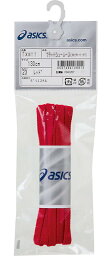 アシックス asics トレ-ニング シューズアクセサリー フラットシューレース(ホソ)タンイ10 レッド(23) 130 TXX116 運動靴 ウォーキング 通学 通勤 部活動　クラブ活動