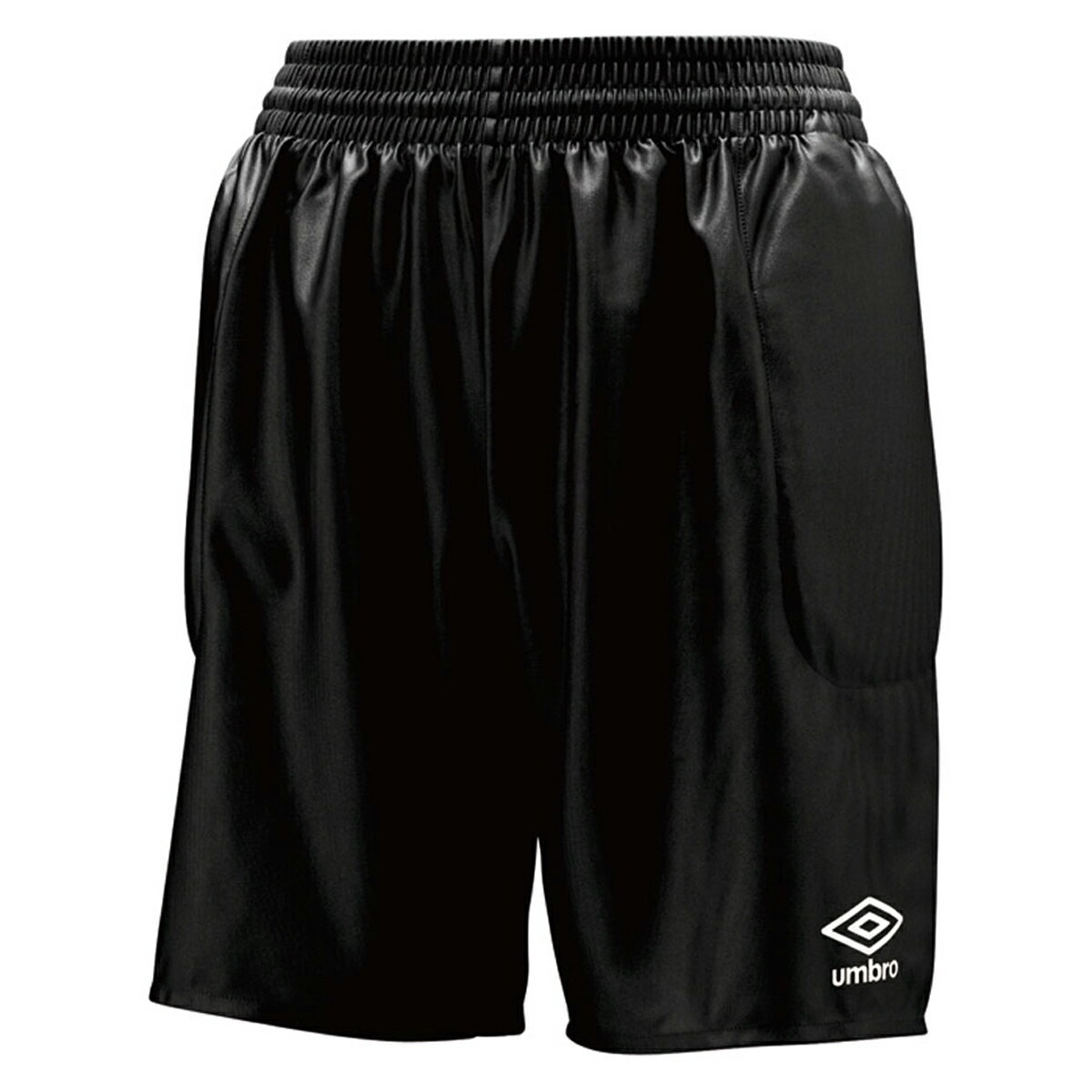【メール便発送品】アンブロ umbro サッカ− ボトムス ジュニア用GKパンツ ブラック(BLK) 160 UAS6700GJP 部活動　クラブ活動