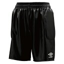 【メール便発送品】アンブロ umbro サッカ− ボトムス(ユニセックス) GKパンツ ブラック(BLK) O UAS6700GP 男女兼用 部活動...