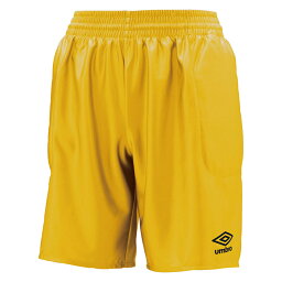 【メール便発送品】アンブロ umbro サッカ－ ボトムス（ユニセックス） GKパンツ イエロー(YEL) L UAS6700GP 男女兼用 部活動　クラブ活動