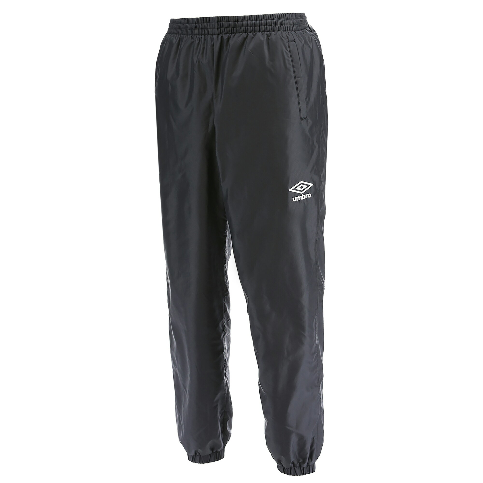 【メール便発送品】アンブロ umbro サッカ− ボトムス（ユニセックス） ウインドアップピステパンツ ブラック(BLK) M UBA4024P 男女兼用 部活動　クラブ活動
