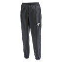 【メール便発送品】アンブロ umbro サッカ- ボトムス ジュニア用ウインドアップパンツ ブラック(BLK) 120 UBA4040JP 部活動 クラブ活動