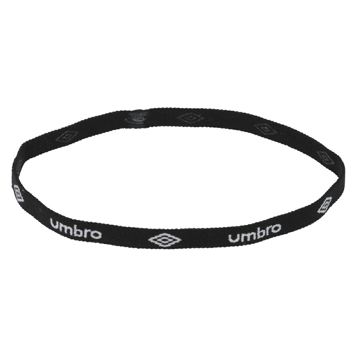 アンブロ umbro サッカ− グッズ（ユニセックス） ヘアゴム ブラック×ホワイト(BKWH) F UJS7301 男女兼用 部活動　クラブ活動