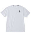 ルコック le coq sportif マルチトレ−ニング トップス単品(シャツ短) エコペットショートスリーブシャツ ホワイト(WHT) L QMMTJA30Z(4)